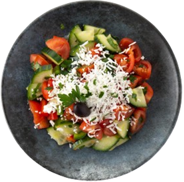 Greek Salad with Lettuce